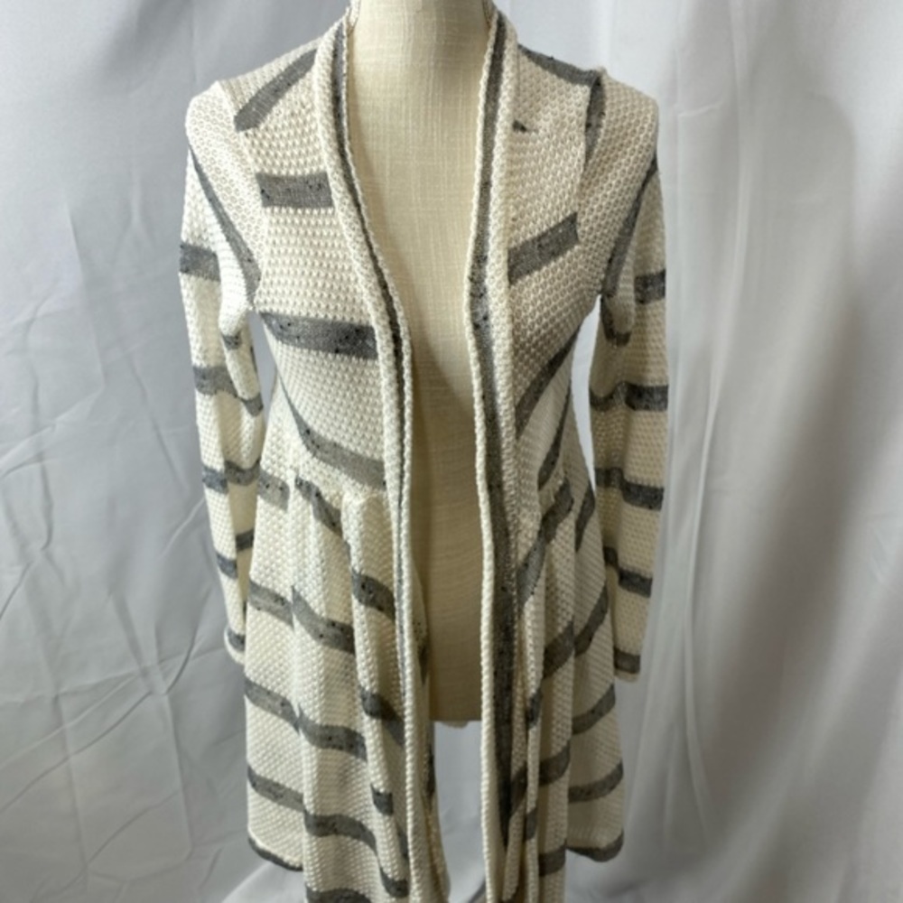 Pretty Young Thing size large. Open front Flowy cardigan